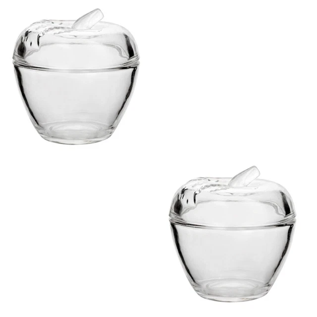 2 Pcs Vorratsglas Vorratsdose Aus Teedose Mit Deckel Obst-Statue Zähler