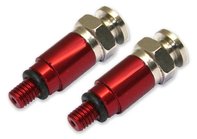 FORK BLEEDERS AIR Valves Showa Kayaba Red For Yamaha Yz Yzf Wr Wrf 400 ...