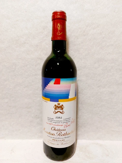 Chateau Mouton Rothschild 1984 - Pauillac - Bien Lire Le Descriptif !!!💥💥