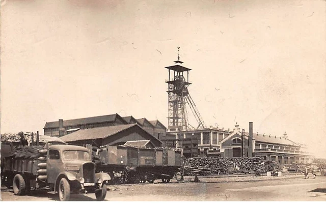62 - n°87085 - LENS - La Fosse n°4 - Mine - Carte photo