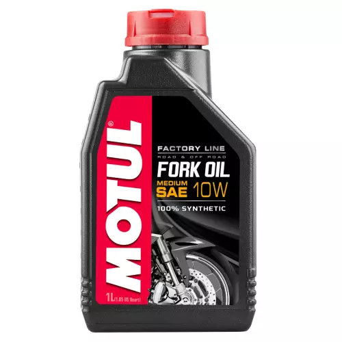 1x Federungsöl FORK OIL FACTORY LINE MEDIUM 10W 1 Liter MOTUL