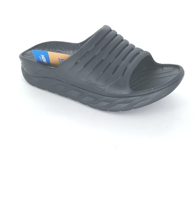 Hoka One One  Mens  Recovery Slide Sandal Black, Size 10 amazin!!!!