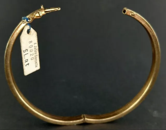 A*D Amerikaner-Doublé Klappreif Armreif Andreas Daub Pforzheim bangle gold 2