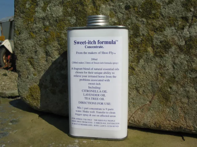 Sweet itch formula with Citronella Lavender & Tea Tree