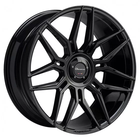 Set  Of (4) 26X10 6-139.7 / 6-135 Giovanna Bogota Cc Gloss Black Concave Wheels