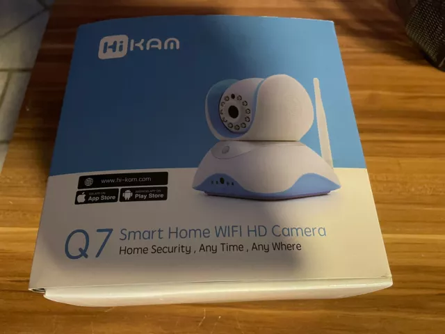 HiKam Q7 Smart Home IP Kamera HD Uberwachungskamera Babyphone OVP