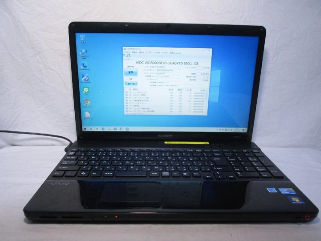SONY VAIO VPCEB17FJ Core i3/RAM:4GB/HDD:500GB 1円スタート J325866kk OR VAIO VPCEB17FJ⁄W Corei3-330M 4GB 1TB Sony VAIO E Series VPC-EB1JFX