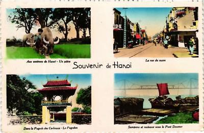 CPA ak souvenir of hanoi vietnam Indochina (762277)
