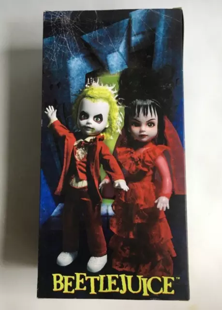 Living Dead Dolls Beetlejuice Exclusive Red Suit Mezco Toys 3