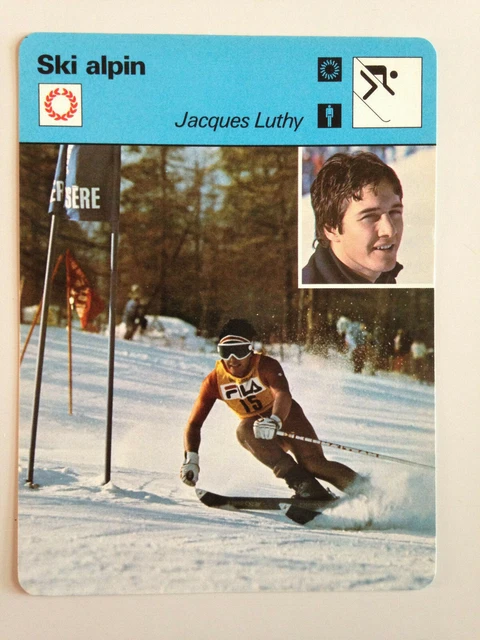 CARTE EDITIONS RENCONTRE 1979 / SKI ALPIN - CM 1977-1978 - HANNI WENZEL