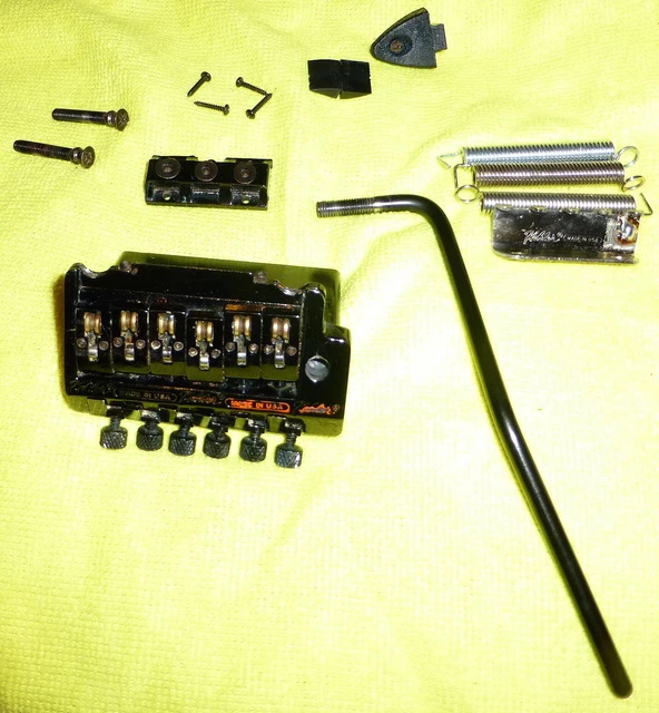 Kahler Model 2520 1980s Hardly Played Black Tremolo System with Tremolo Bar Plus