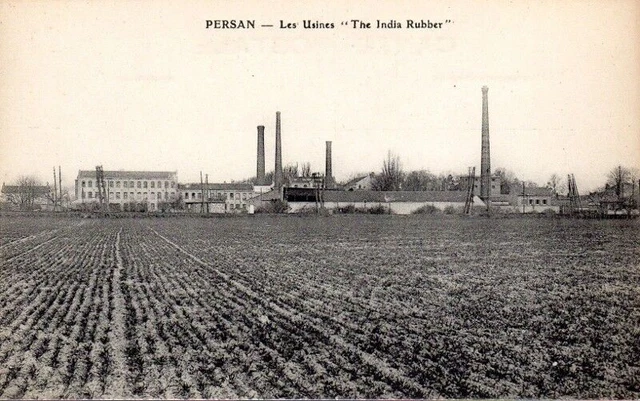 CPA Persian (95) (Val d'Oise) - Les Usines "The India Rubber"