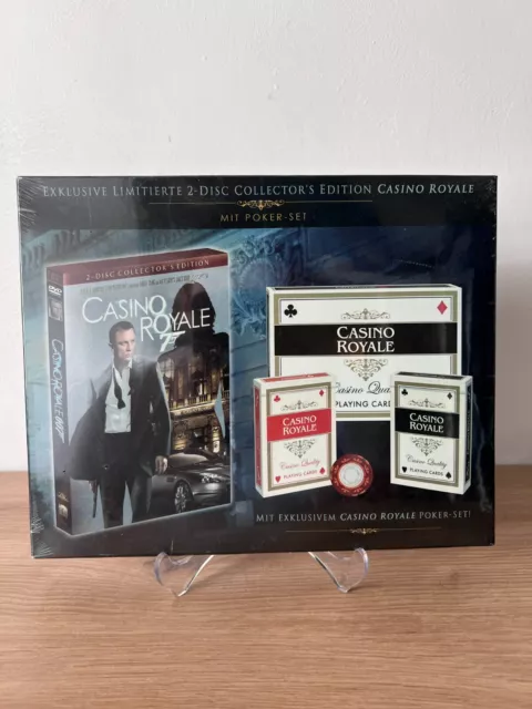 James Bond 007 Casino Royale Poker Set 2 Disc Collector´s Edition DVD Film NEU