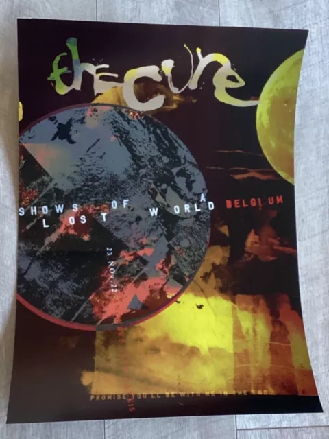 The Cure - Antwerp Belgium. Nov.2022 Official Memorabilia. Concert/Gig Poster!