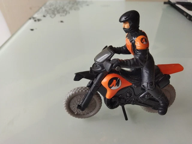Moto Jaune Action Man Hasbro - Année 2000 - Figurine Incluse - Occasion