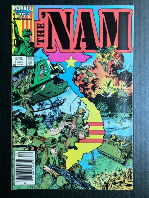 THE NAM #1 December 1986 Marvel Comics Vietnam War