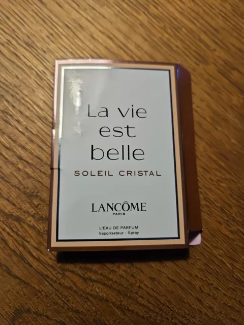 LANCÔME - La vie est belle Soleil Cristal - L'EAU de Parfum Inhalt 1,2ml Neu