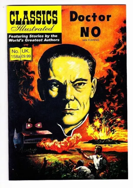 Reprint - UK CLASSICS ILLUSTRATED Ian Fleming DOCTOR NO James Bond movie version