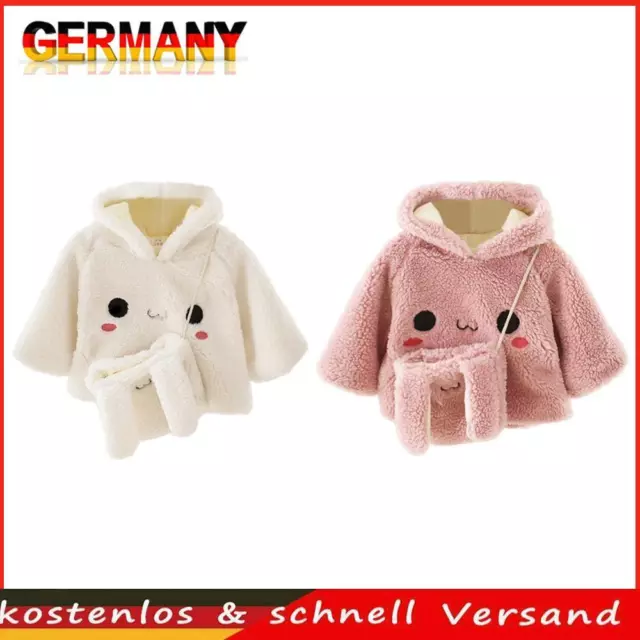 Baby Girl KIds Hoodie Cotton Clothes Fleece Lovely Cute Hooded Sweatershirt Tops