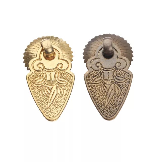 Unique Drawer Door Furniture Pull Handle Knob Drop Shell Cabinet Dresser Pulls