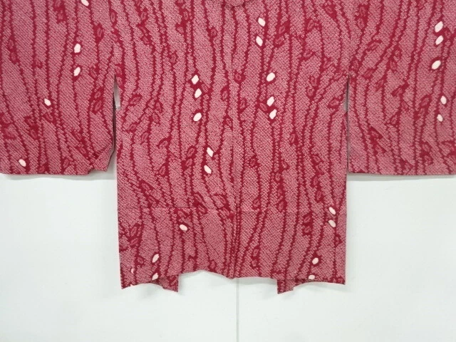 6620208: Japanese Kimono / Antique Haori / All Shibori / Abstract Pattern