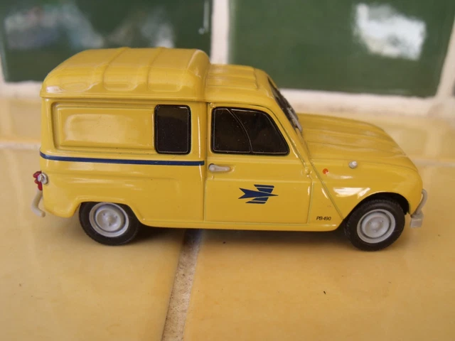Renault 4l fourgonnette ptt corgi norev cij dinky toys 1/43