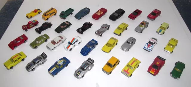 Lot 33 Vintage Zylmex / Zee Toys Cars Toyota Datsun Honda Citroen Mercedes etc