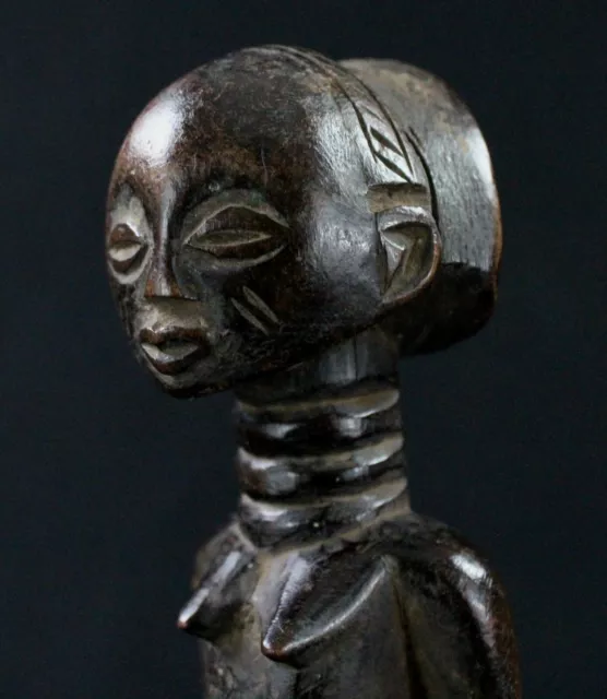 Art Africain African - Hemba Statue Statuette Bois Ancien - Ex DRC - 21 Cms ++++