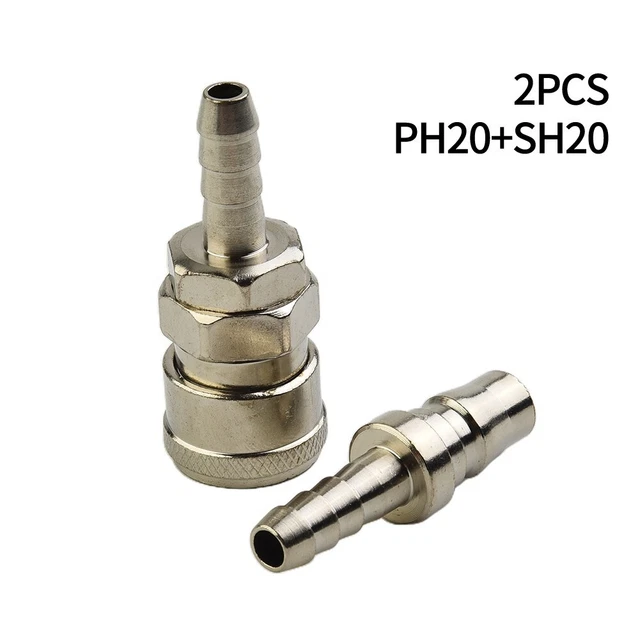 Luftleitung Anschlüsse Kupplungsstecker Steckverbinder 8mm Kompressor SH20 PH20