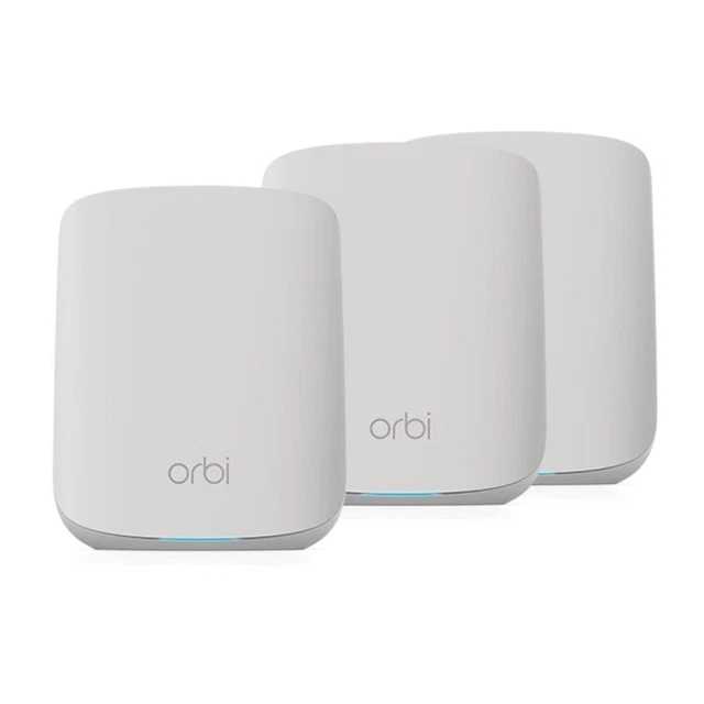 Sistema Mesh WiFi, NETGEAR Orbi 1200 Mbit/s Dual Band 1,8gbps router +2extender