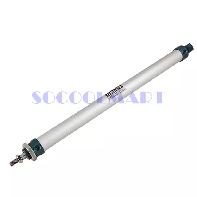 1Pcs Pneumatic 20mm Bore 300mm Stroke Dual Acting Piston Air Cylinder New UK