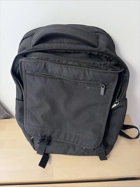 Samsonite Mens Messenger Bag Black Business Travel La