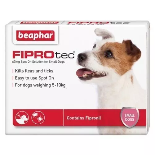 Beaphar FIPROtec Puce Spot On pour petits et moyens grands XL LIVRAISON RAPIDE 3