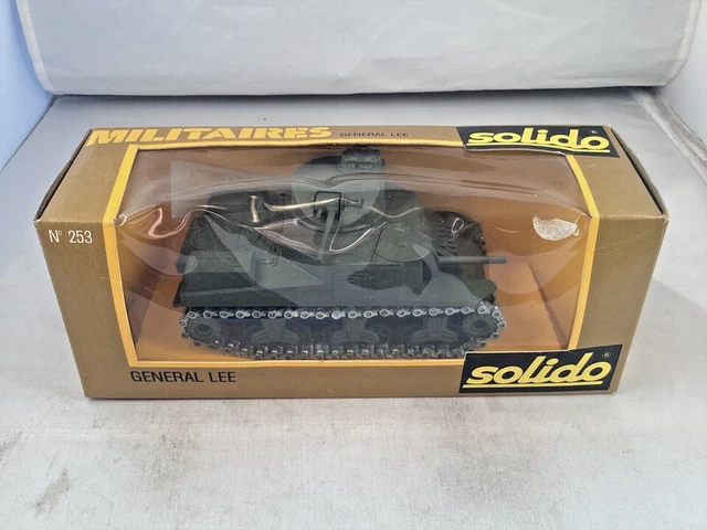 Solido M10 Tank Destroyer 1/50 – Chasseur De Chars 1972 (boîte Abîmée, Très Bon Modèle)