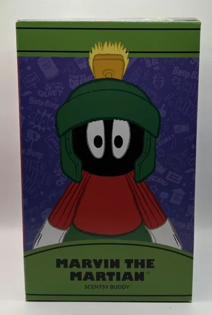 SCENTSY BUDDY LOONEY TUNES MARVIN THE MARTIAN W/Scent pak NEW