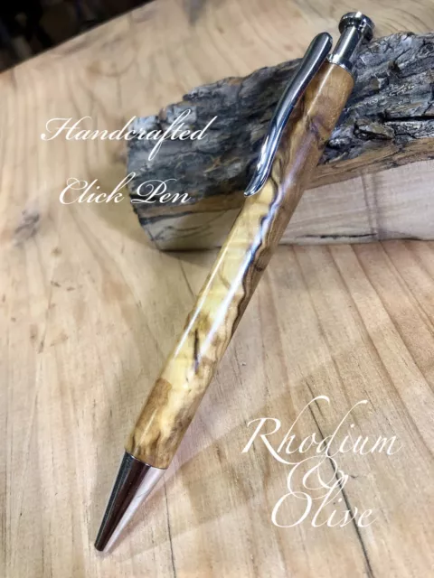 Pen & Gift box Hand Crafted Wood Pen Personalised Engraving Fathers Day Gift