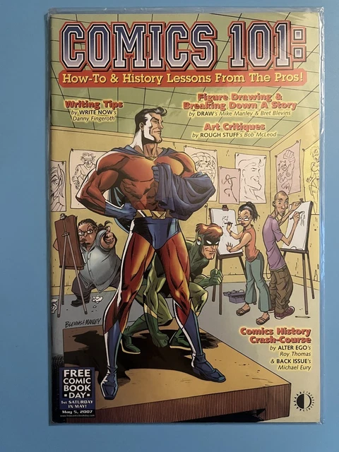 COMICS 101 HOW-TO & History Lessons from the Pros free comic book day ...