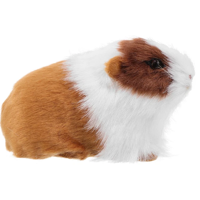 Bambola imbottita modello criceto simulata bambini realistica cavia neonato