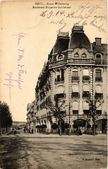 CPA AK METZ - Kaiser Wilhelmring Boulevard Empereur Guillaume (393227)