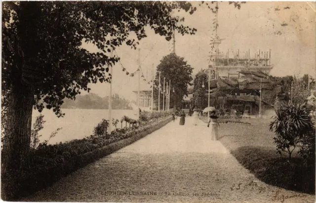 CPA AK ENGHIEN-les-BAINS - Le Casino les Jardins (519538)