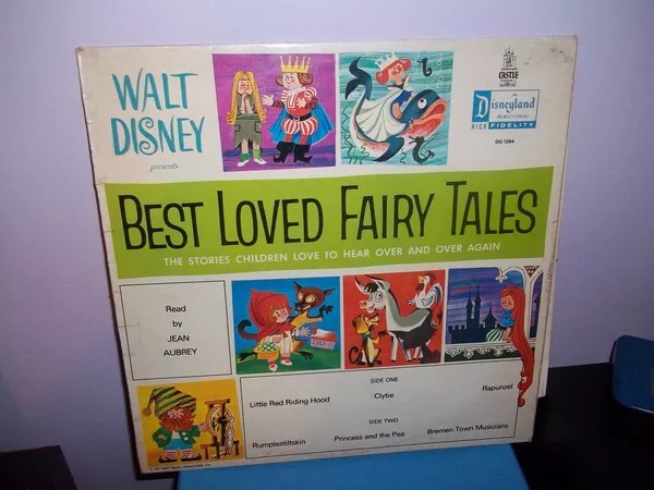 Jean Aubrey - Walt Disney Presents Best Loved Fairy Tales (LP)