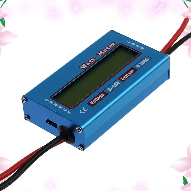 Analysator Batterie Balancen Power Analyzer Watt Meter DC RC 60V/100A Akku Plane