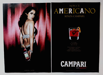 Pubblicita' Advertising Werbung Doppia Campari Americano Salma Hayek  2008 (R1)
