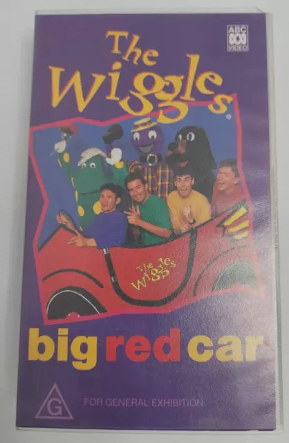 The Wiggles Big Red Car VHS Tape 1995, Good condition