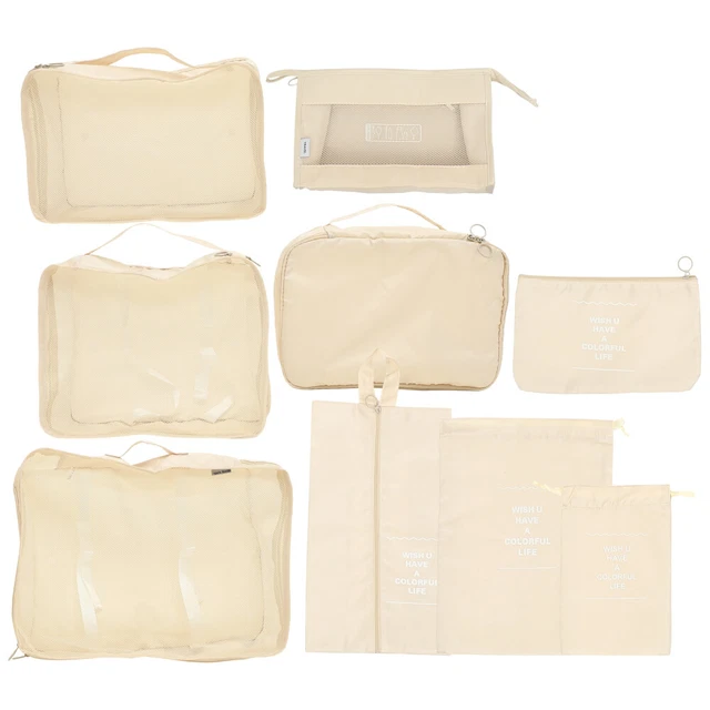 1 Set Of Lightweight Foldable Travel Case Traveling Organizer Bags For Luggage
