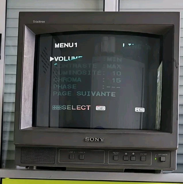 WORKING SONY PVM14N5E Trinitron Retro Gaming Broadcast Monitor CRT (4