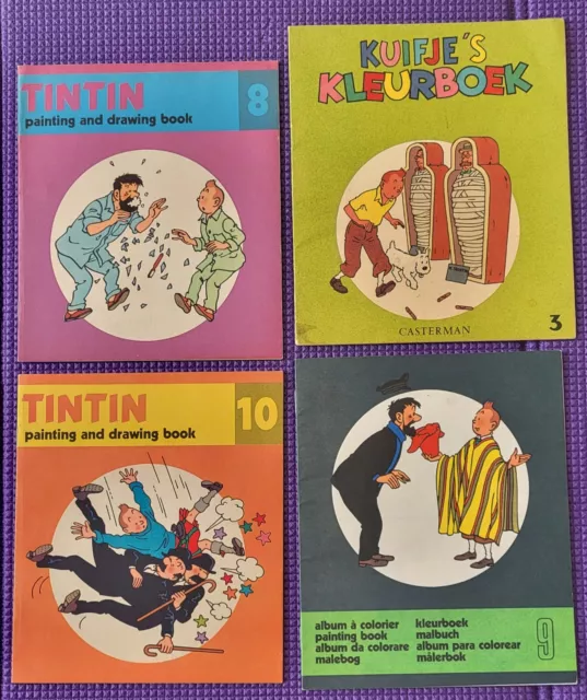 Tintin Albums à colorier