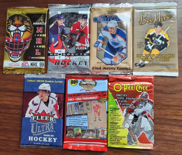 1998-2009 NHL Hockey Pack Especial - Ver detalles del paquete dentro