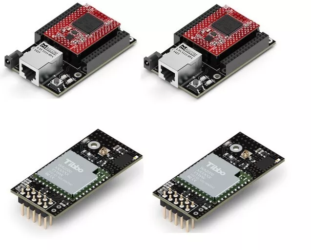 2 Scheda di sviluppo EM2000EV + 2 Modulo aggiuntivo Wi-Fi/BLE WA2000 4 pezzi