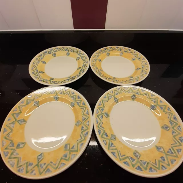 CHURCHILL PORTS OF CALL TEA/SIDE PLATES x 4 (Herat)VGC